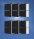 Kit photovoltaïque 3 kW 6 modules TRINA SOLAR crochets toiture
