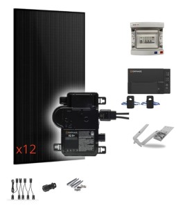 Kit photovoltaïque 6 kW 12 modules SUNPOWER crochets toiture