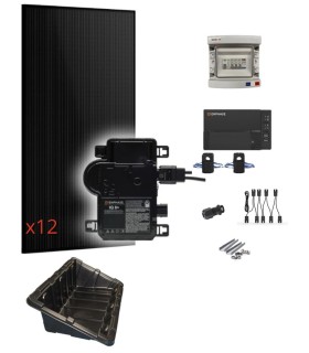 Kit photovoltaïque 6 kW 12 modules SUNPOWER au sol