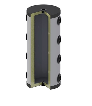 Ballon Tampon PUFFER ABS 200 litres 8 piquages
