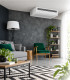 KLIMEA 12 HP Inverter ELEC Plafond installé dans un salon