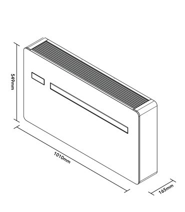 Climatiseur fixe KLIMEA 12 HP ELEC inverter 3,1 kW