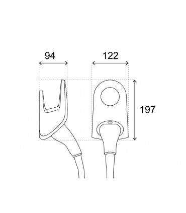 Support de câble de charge ELVI